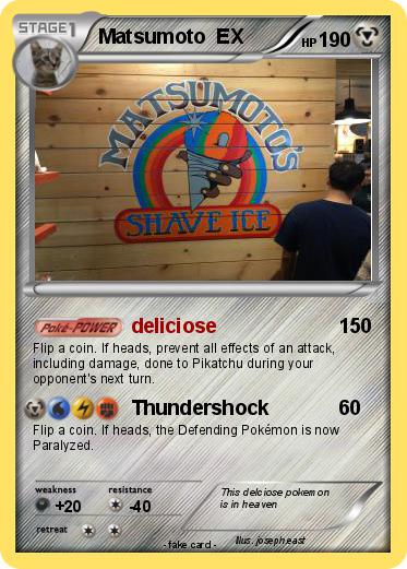 Pokemon Matsumoto  EX