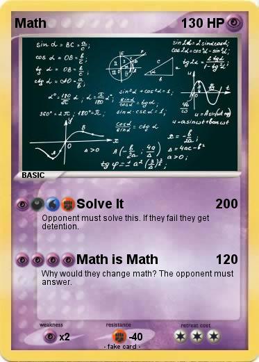 Pokemon Math