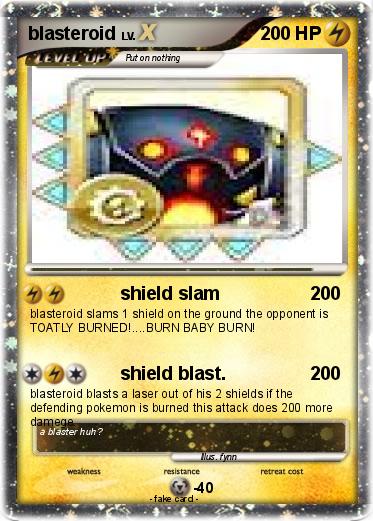Pokemon blasteroid