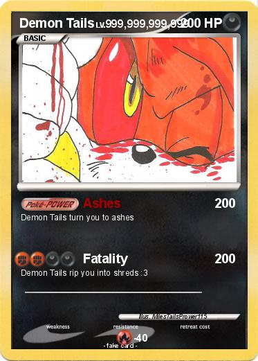 Pokemon Demon Tails