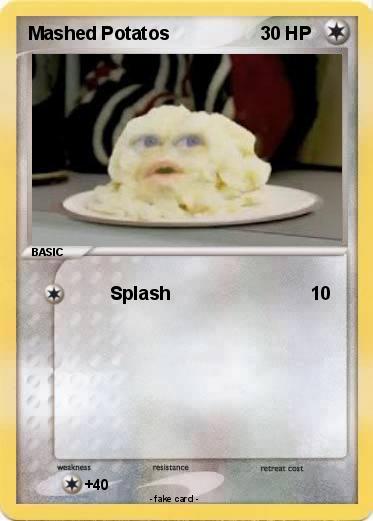 Pokemon Mashed Potatos