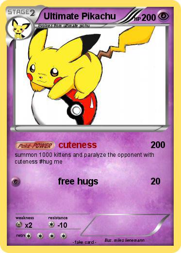 Pokemon Ultimate Pikachu