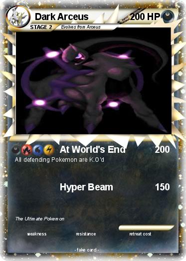 Pokemon Dark Arceus