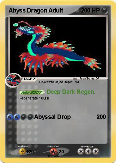 Pokemon Abyss Dragon Adult