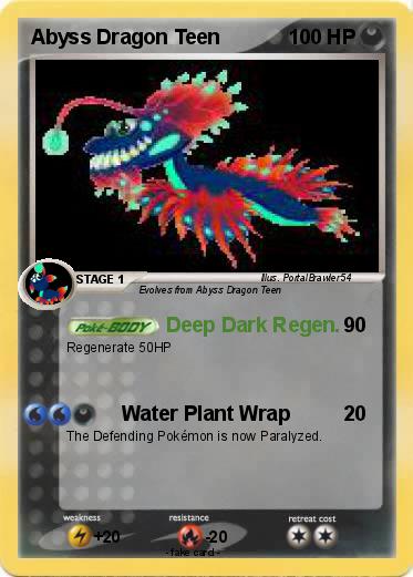 Pokemon Abyss Dragon Teen