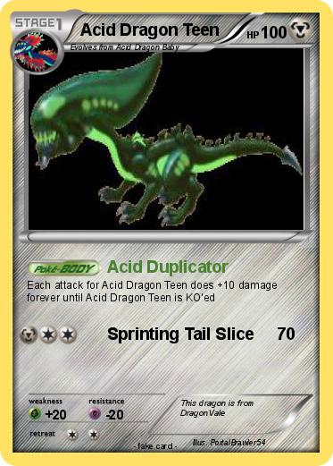 Pokemon Acid Dragon Teen