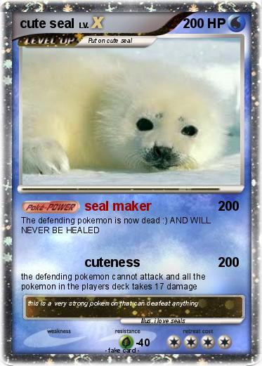Pokemon cute seal