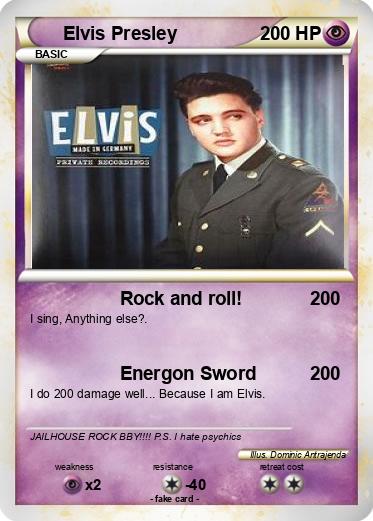 Pokemon Elvis Presley