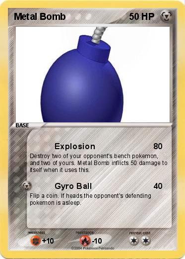 Pokemon Metal Bomb
