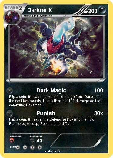 Pokemon Darkrai X