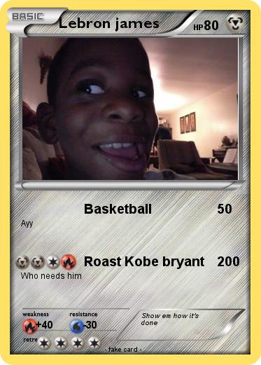 Pokemon Lebron james