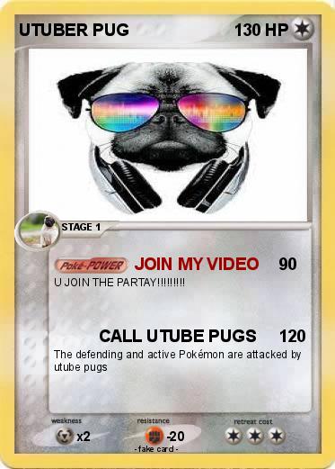 Pokemon UTUBER PUG