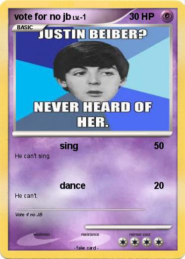 Pokemon vote for no jb