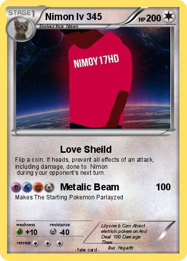 Pokemon Nimon lv 345