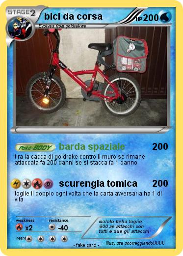 Pokemon bici da corsa