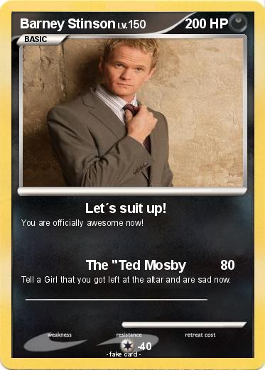 Pokemon Barney Stinson