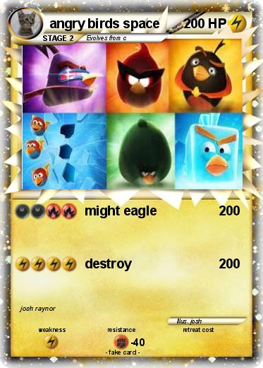 Pokemon angry birds space