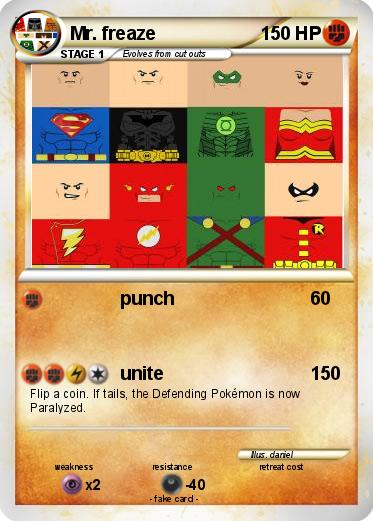 Pokemon Mr. freaze