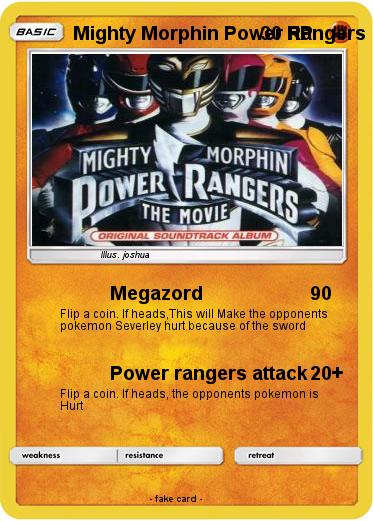Pokemon Mighty Morphin Power Rangers