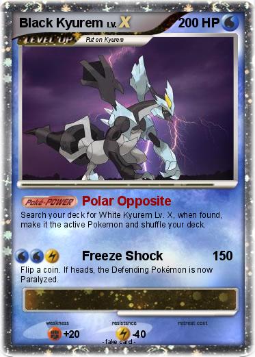 Pokemon Black Kyurem