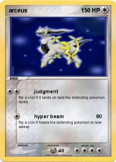 Pokemon arceus