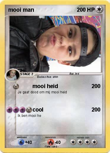 Pokemon mooi man