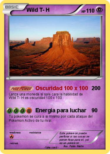 Pokemon Wild T- H