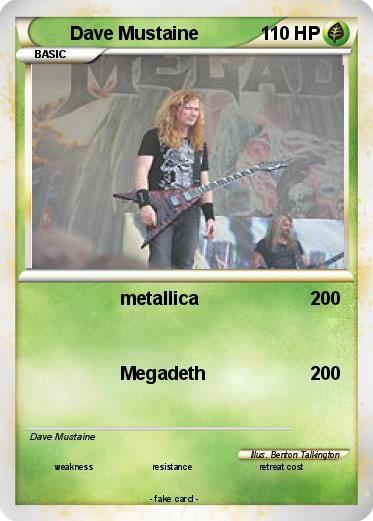 Pokemon Dave Mustaine