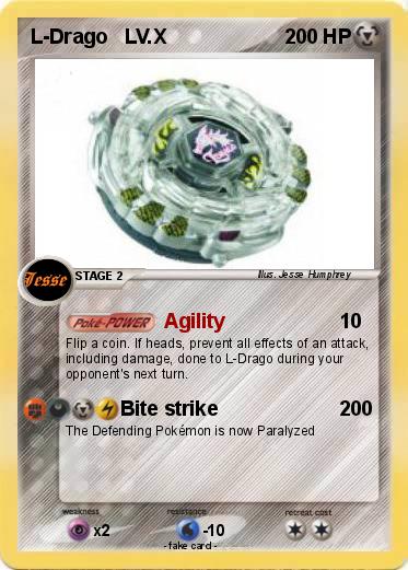 Pokemon L-Drago   LV.X