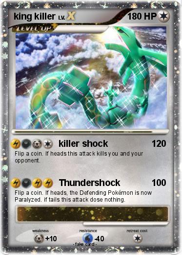 Pokemon king killer