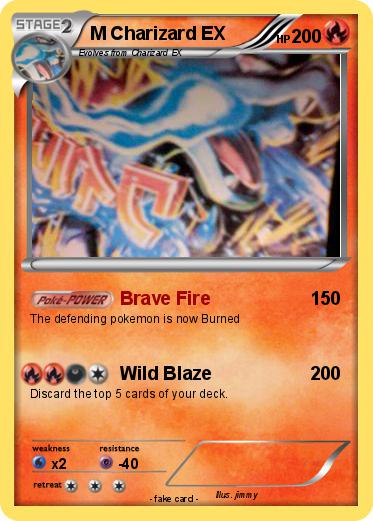 Pokemon M Charizard EX