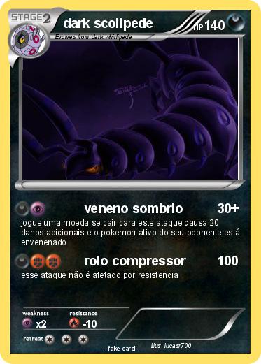 Pokemon dark scolipede