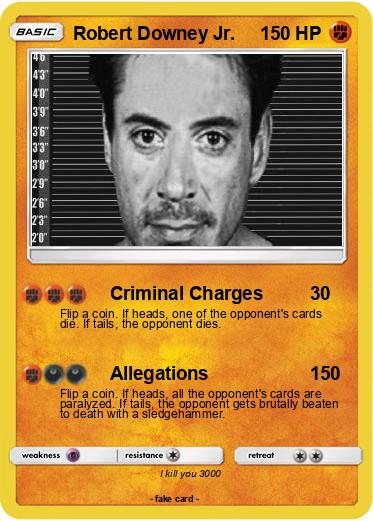 Pokemon Robert Downey Jr.