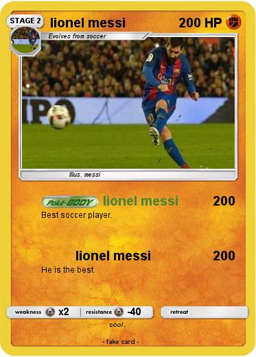 Pokemon lionel messi