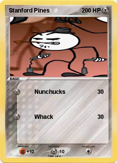 Pokemon Stanford Pines