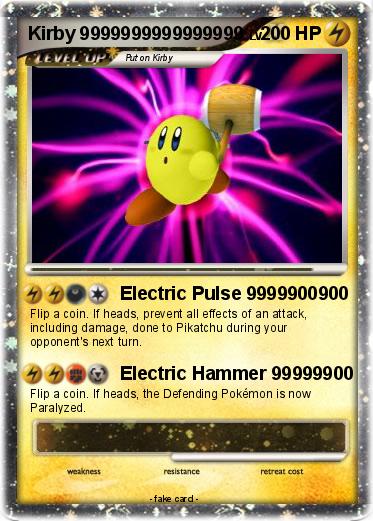 Pokemon Kirby 9999999999999999