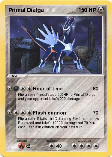 Pokemon Primal Dialga