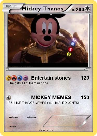 Pokemon Mickey-Thanos