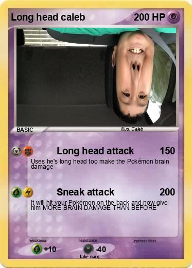 Pokemon Long head caleb