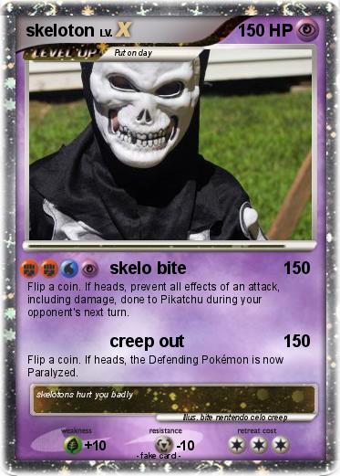 Pokemon skeloton