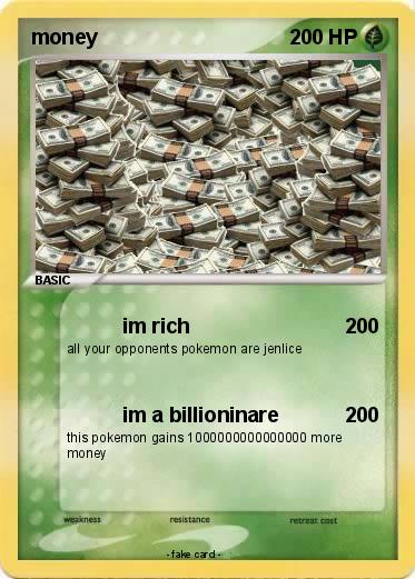 Pokemon money