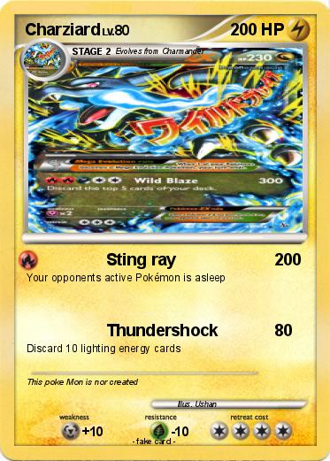 Pokemon Charziard