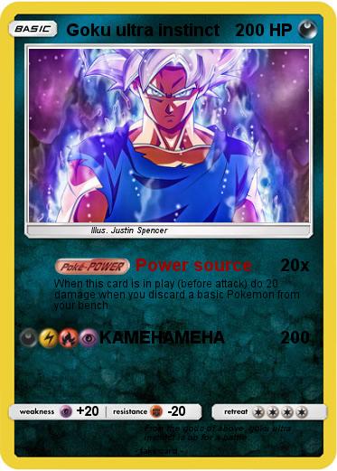 Pokemon Goku ultra instinct