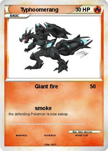 Pokemon Typhoomerang