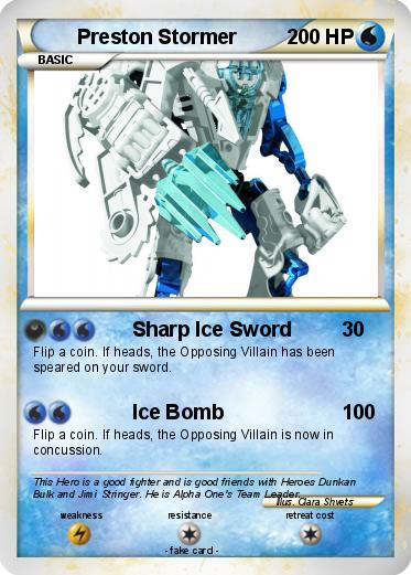 Pokemon Preston Stormer