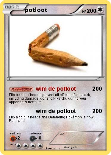 Pokemon potloot