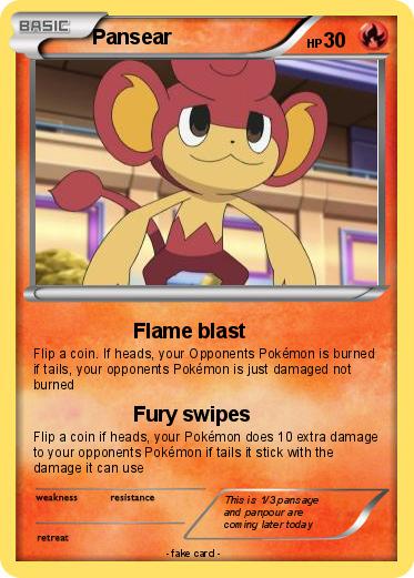 Pokemon Pansear
