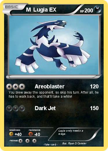 Pokemon M  Lugia EX