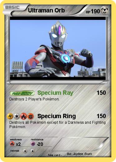 Pokemon Ultraman Orb