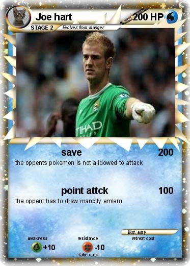 Pokemon Joe hart